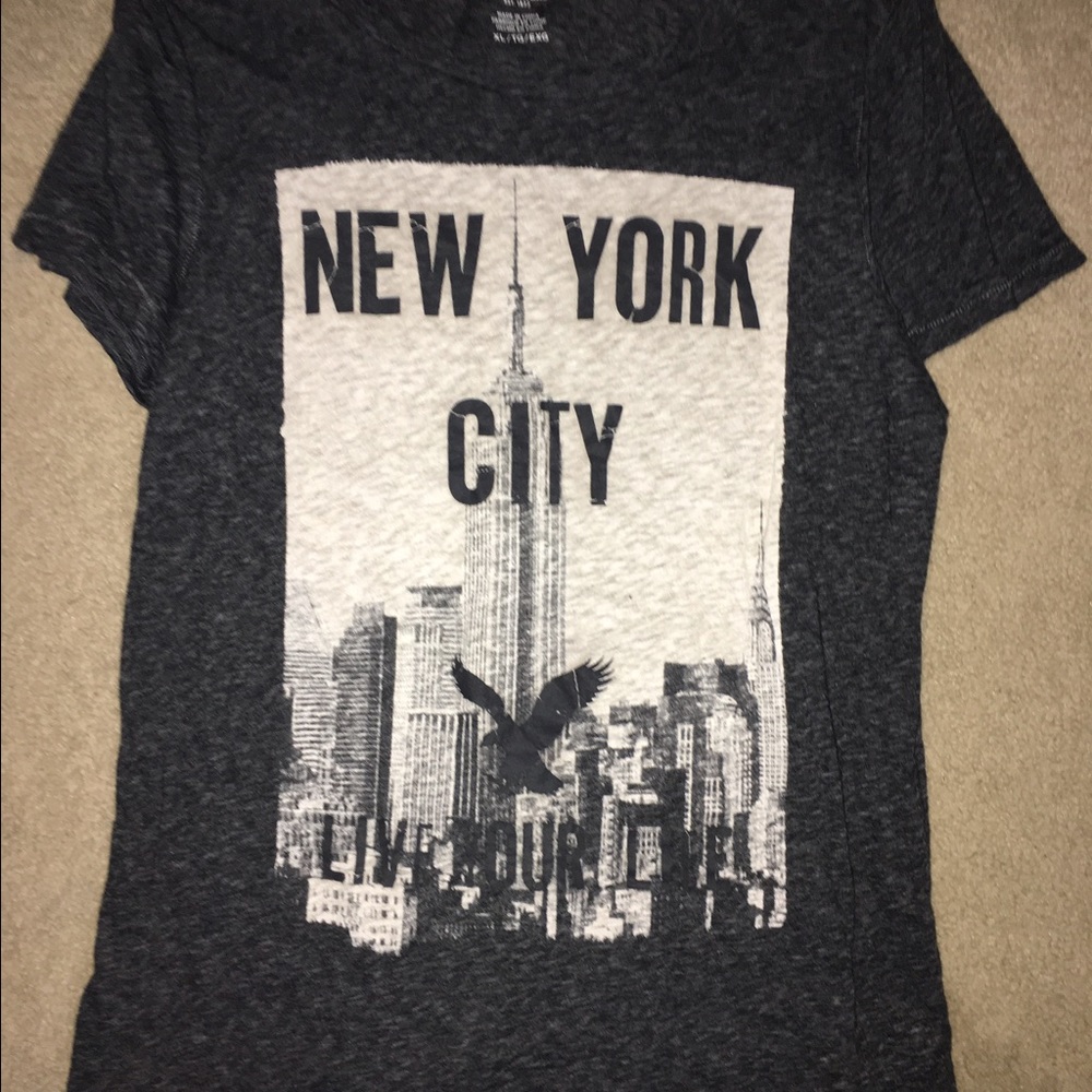 American eagles graphic tee