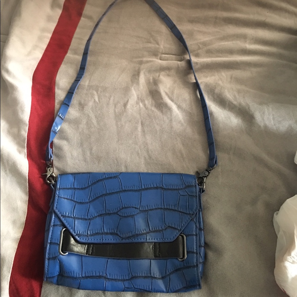 Blue purse