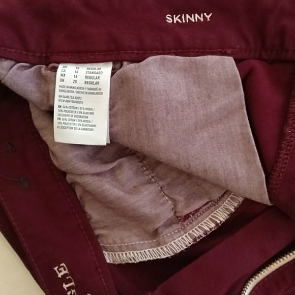 AE Twill X Skinny Trousers - Picture 3 of 3