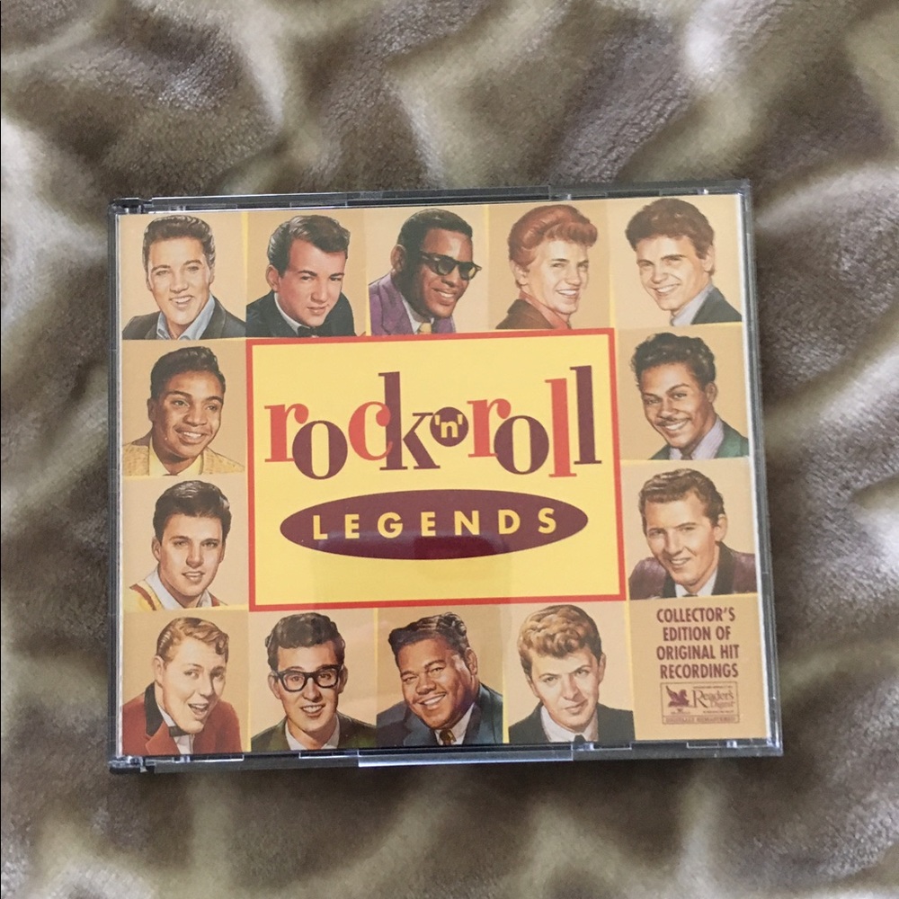 3 CD's of the greatest legends of Rockin Roll