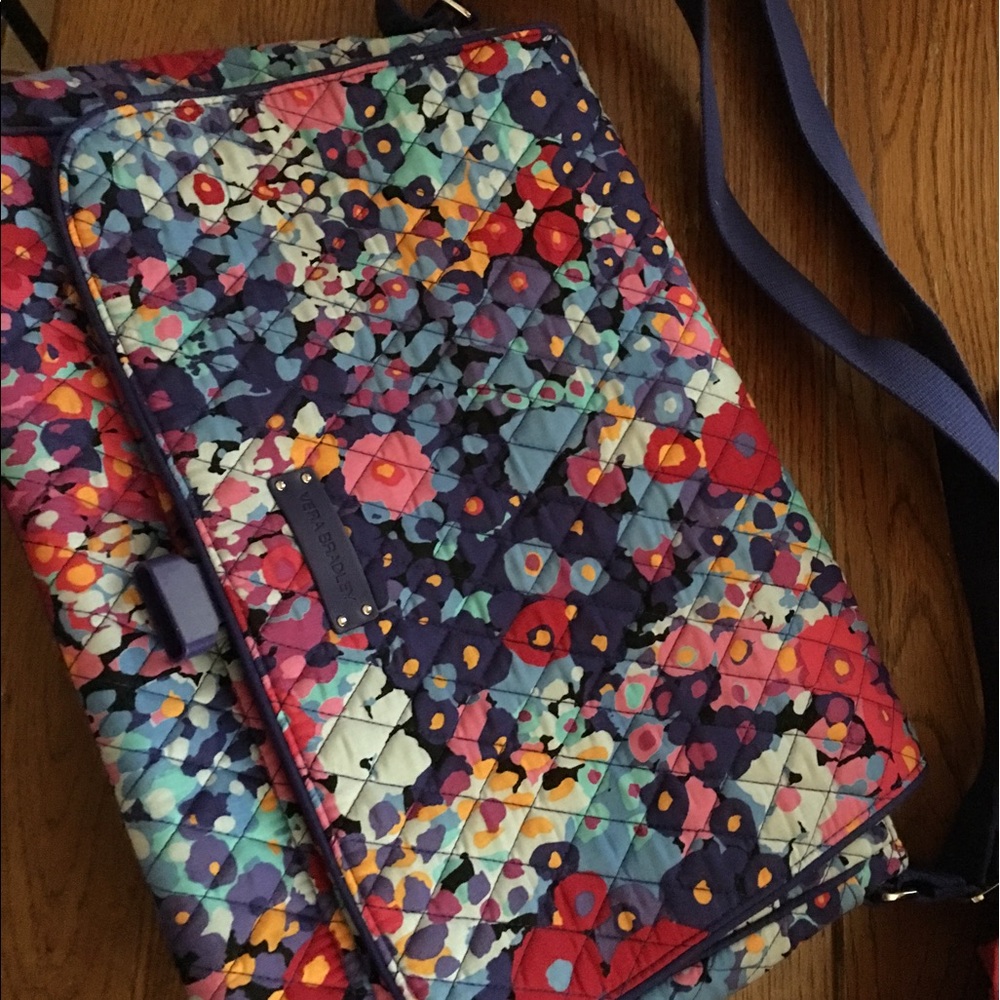 Vera Bradley Impressionista Laptop Bag NWOT