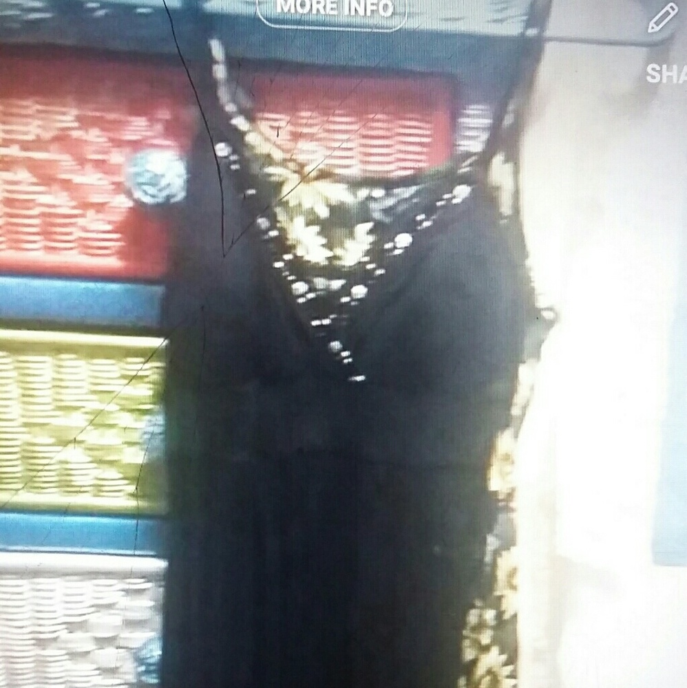 Black summer dress