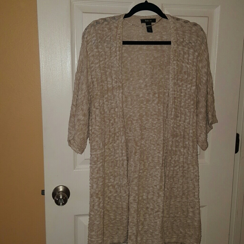 Cardigan short sleeve! Size XL