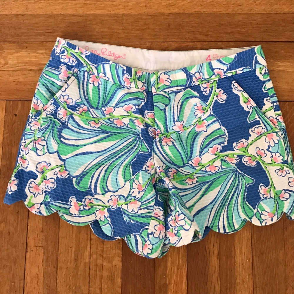 Lilly Pulitzer buttercup shorts.