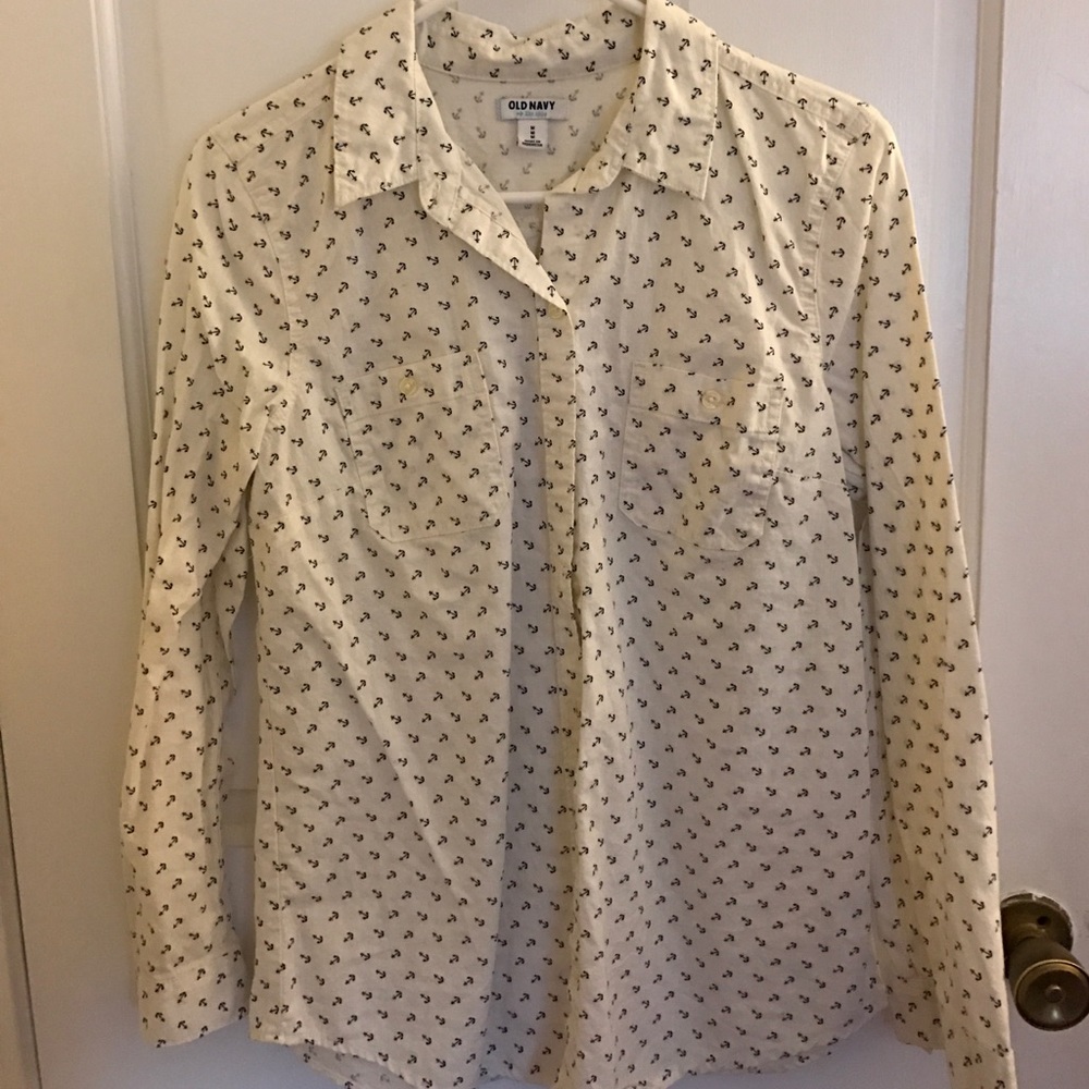 Old navy medium button down shirt
