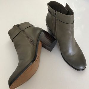 Gray Halogen ankle boots