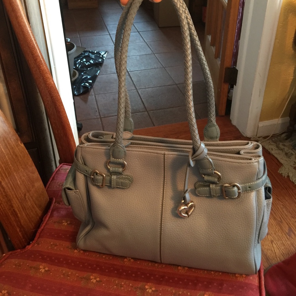 Brighton Tote (pastel blue)