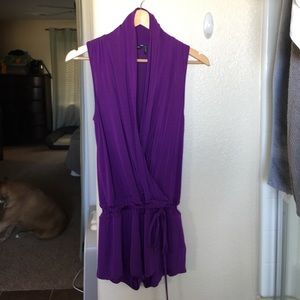 Marciano XS purple romper.