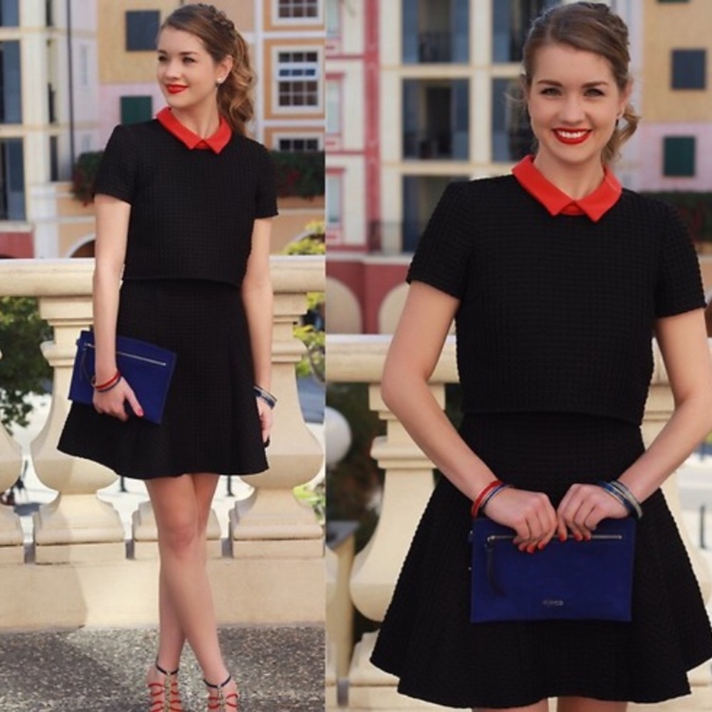 Maje Paris collar dress
