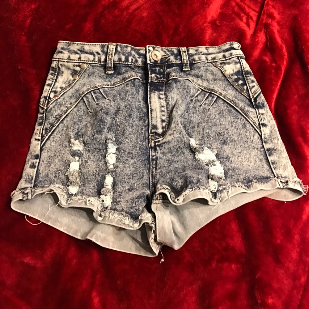jean shorts
