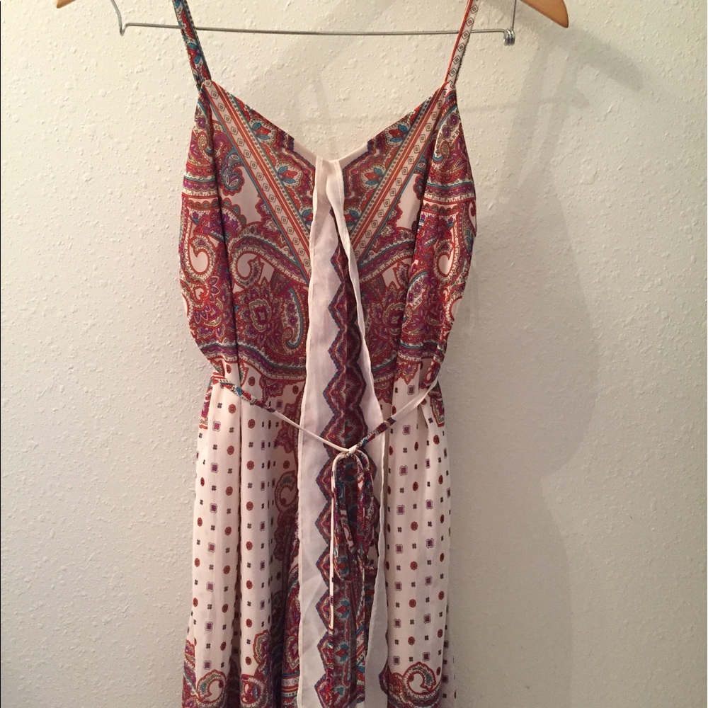 Paisley printed Dress