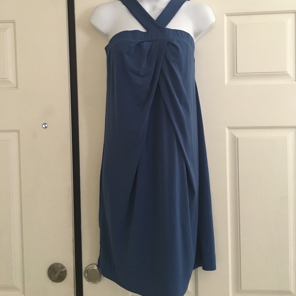 New York & Company Blue Dress size S