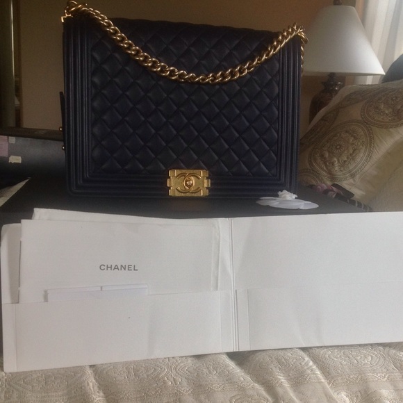 ‼️⭕️SOLD⭕️‼️Chanel le boy jumbo - Picture 6 of 7