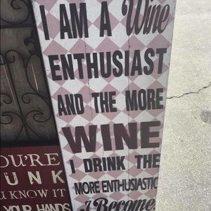 Wine not?