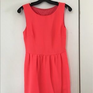 J. Crew coral dress