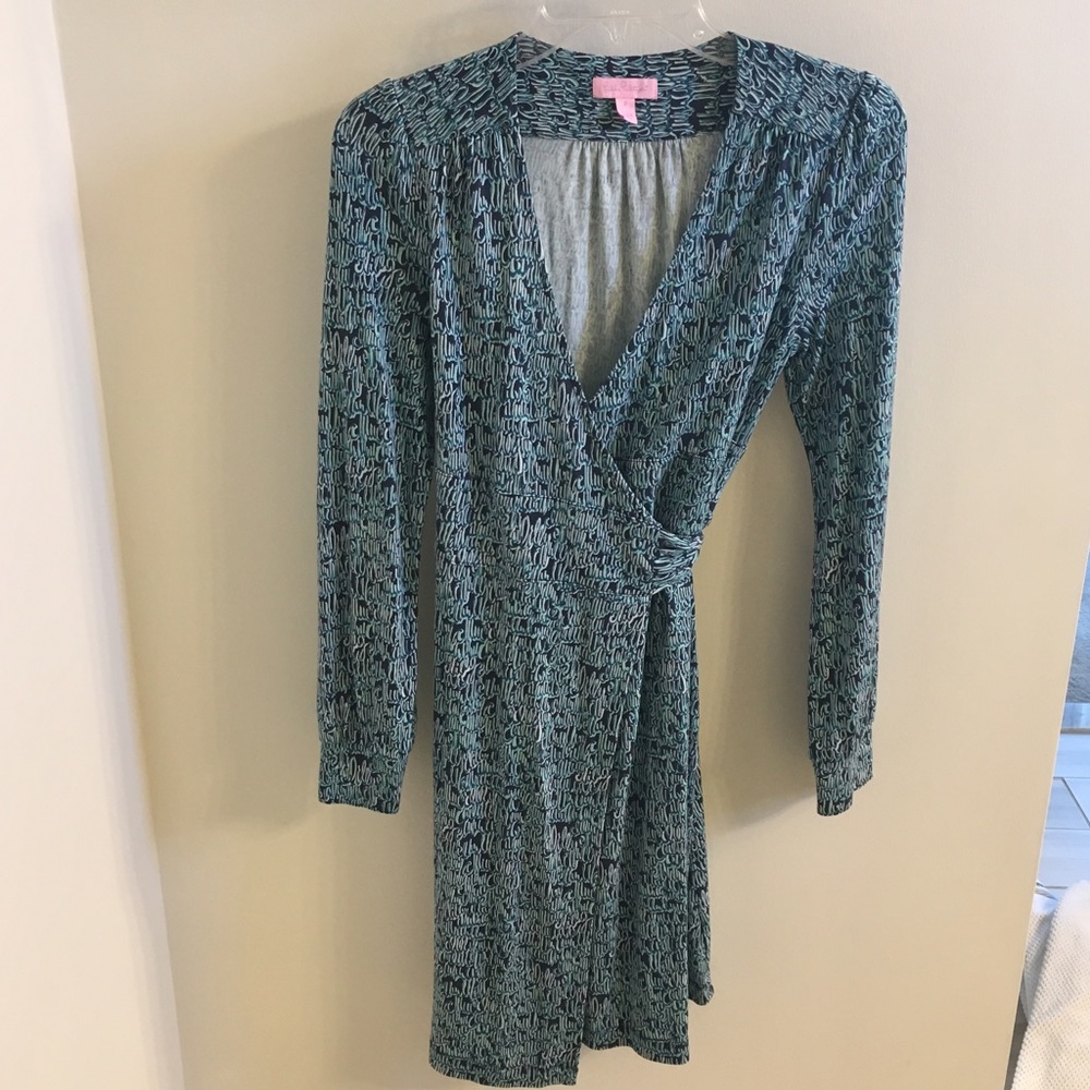 Lilly Pulitzer wrap dress