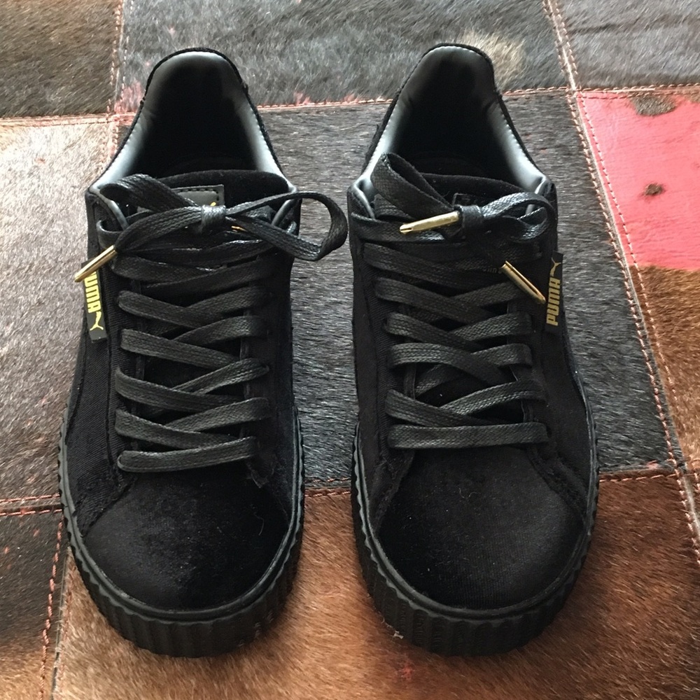 FENTY Puma X Rihanna, Black Suede Creepers