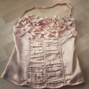 BEBE floral tube top