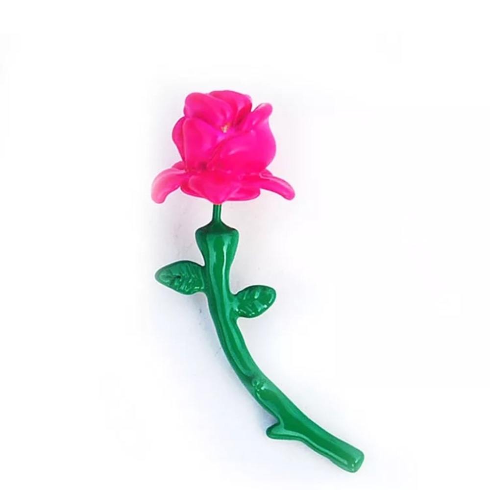 NWT single rose studs.