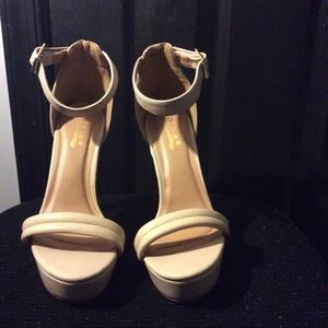 GLAZED heel SANDELS
