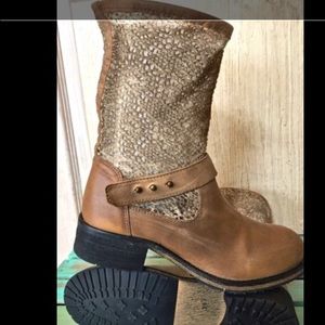 Free People Beau Crochet Boots Sz9 39 HTF Gorgeous