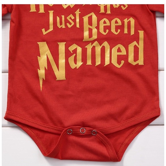 🎉HP🎉❤️1 Left❤️HP He Who Has Been Named Onesie - Picture 4 of 4
