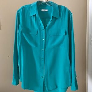 Equipment Signature Silk Blouse size XS