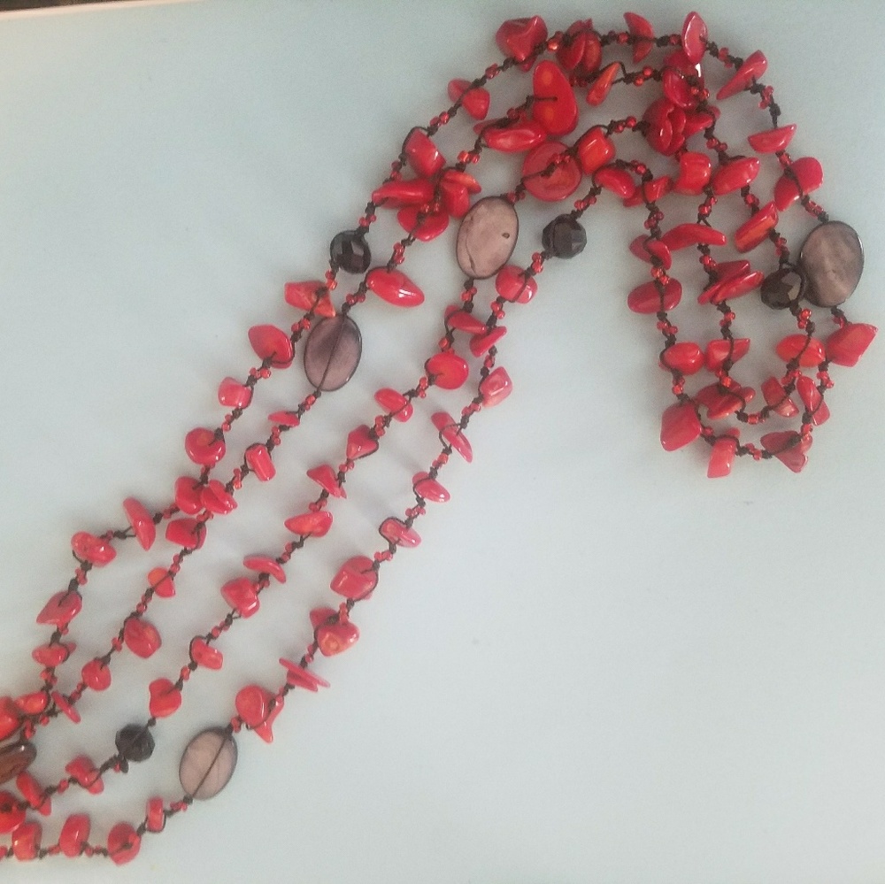 Red Coral necklace