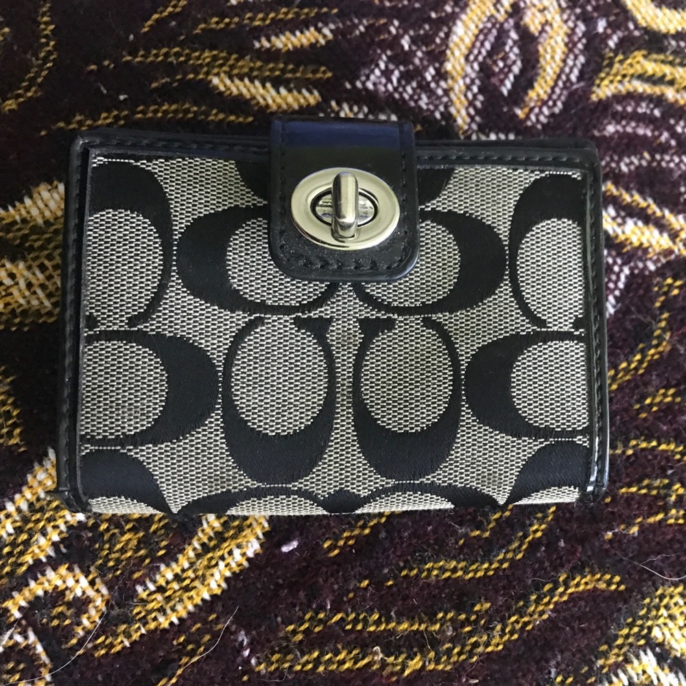Small coach wallet
