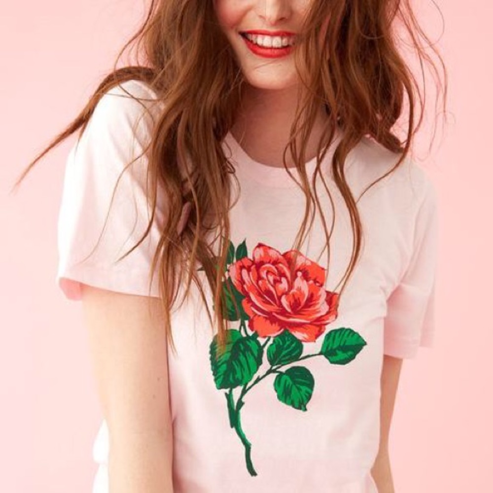 Ban.do Pink Rose tee