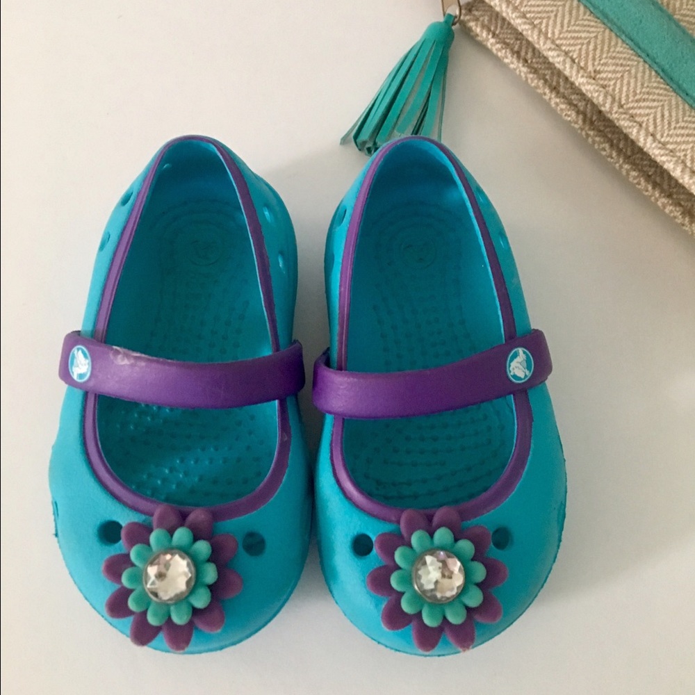 Toddler Ballet Flat CROCS- EUC!!