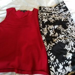 Capri pants with shirt set