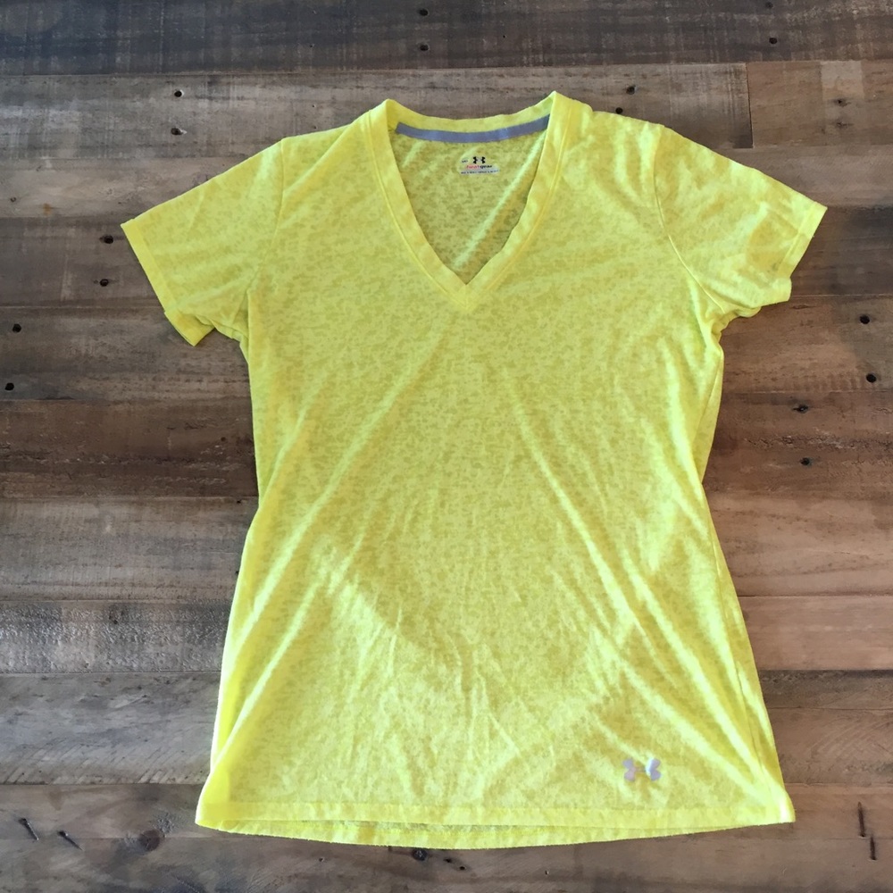Under Armor V-Neck Burnout Tee