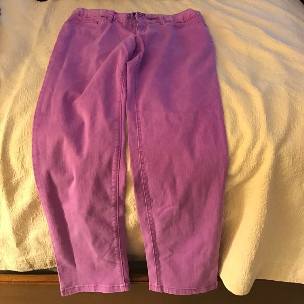 Lilac slim leg
