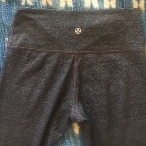 Lululemon wunder under capri heather gray 2
