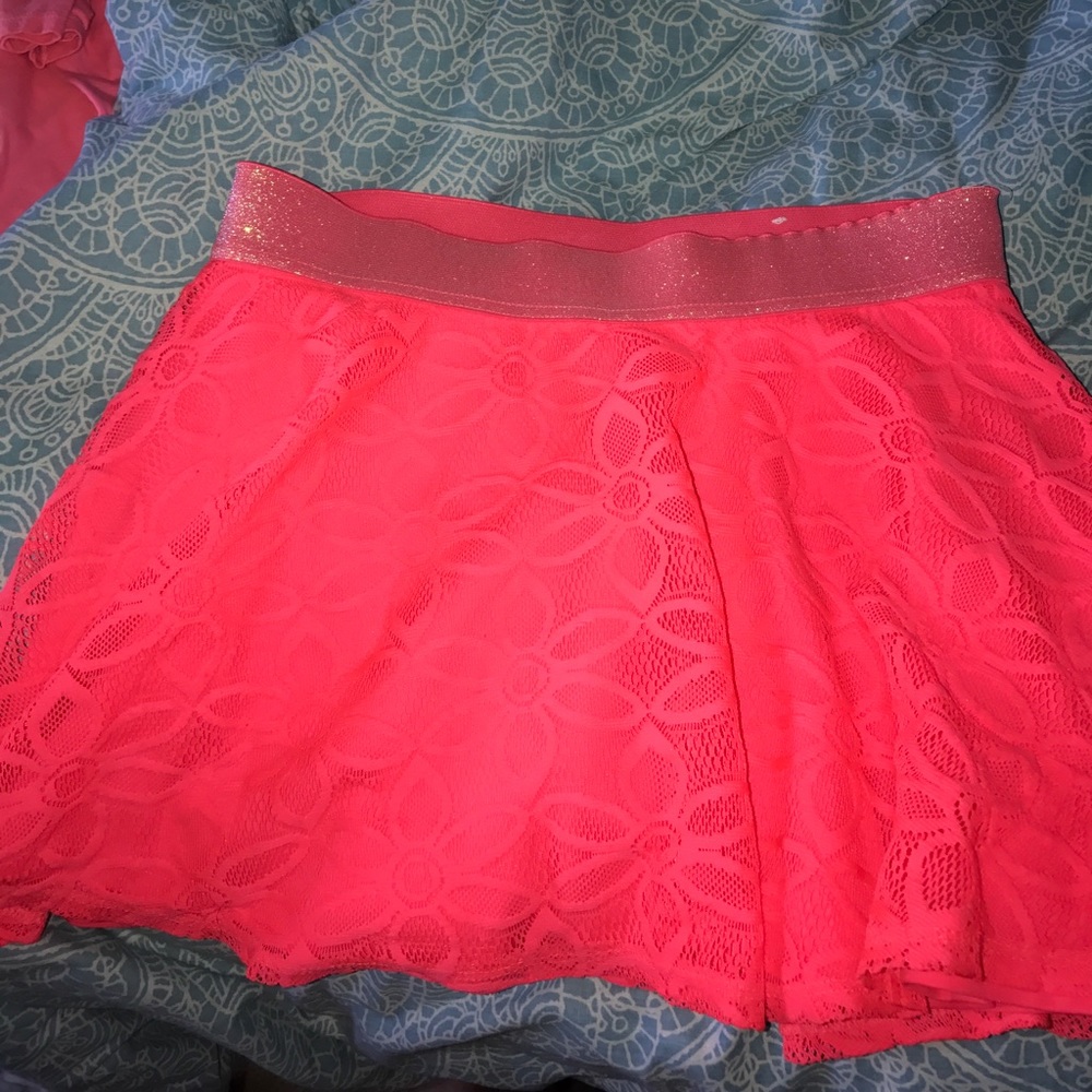 Pink skirt
