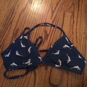 JOLYN DOLPHIN TRIANGLE TOP rare!!