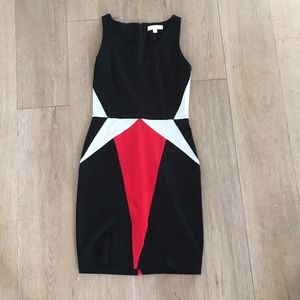 Erin Fetherston v-neck geometric dress