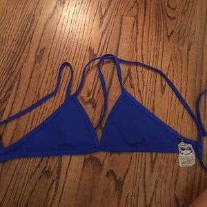 JOLYN BLUE TRIANGLE TOP