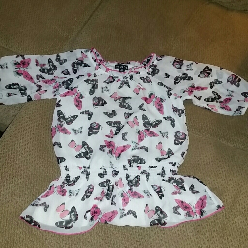 Girls "silky"  top