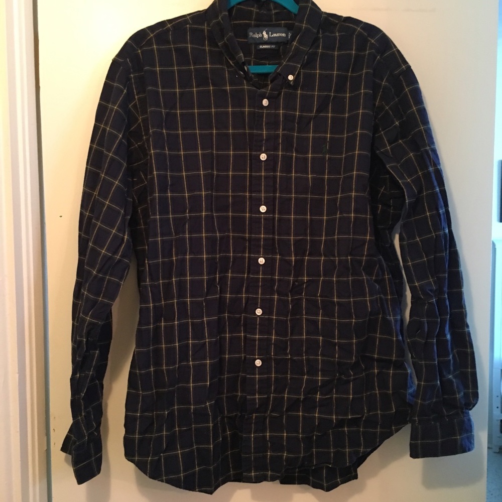 Ralph Lauren Plaid Men's long sleeve shirt
