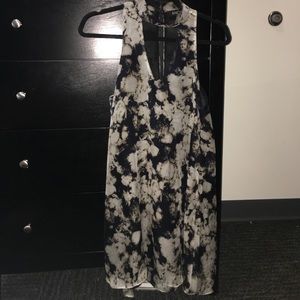 Formal dress, worn once, cut out v neck.