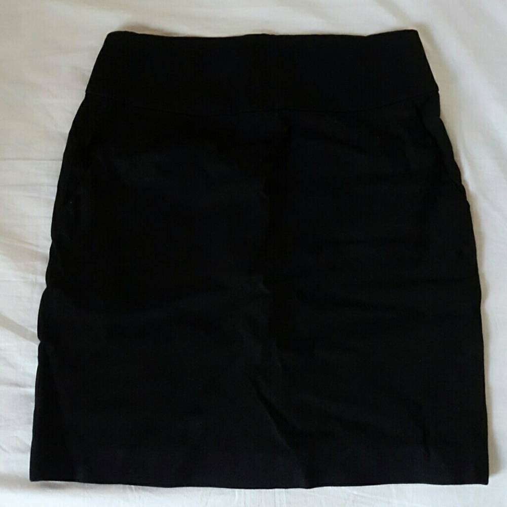Banana Republic Black High Waisted Pencil Skirt