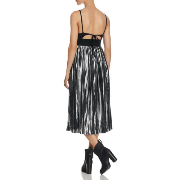 Free People Piper Pleated Midi Dress - Picture 4 of 7