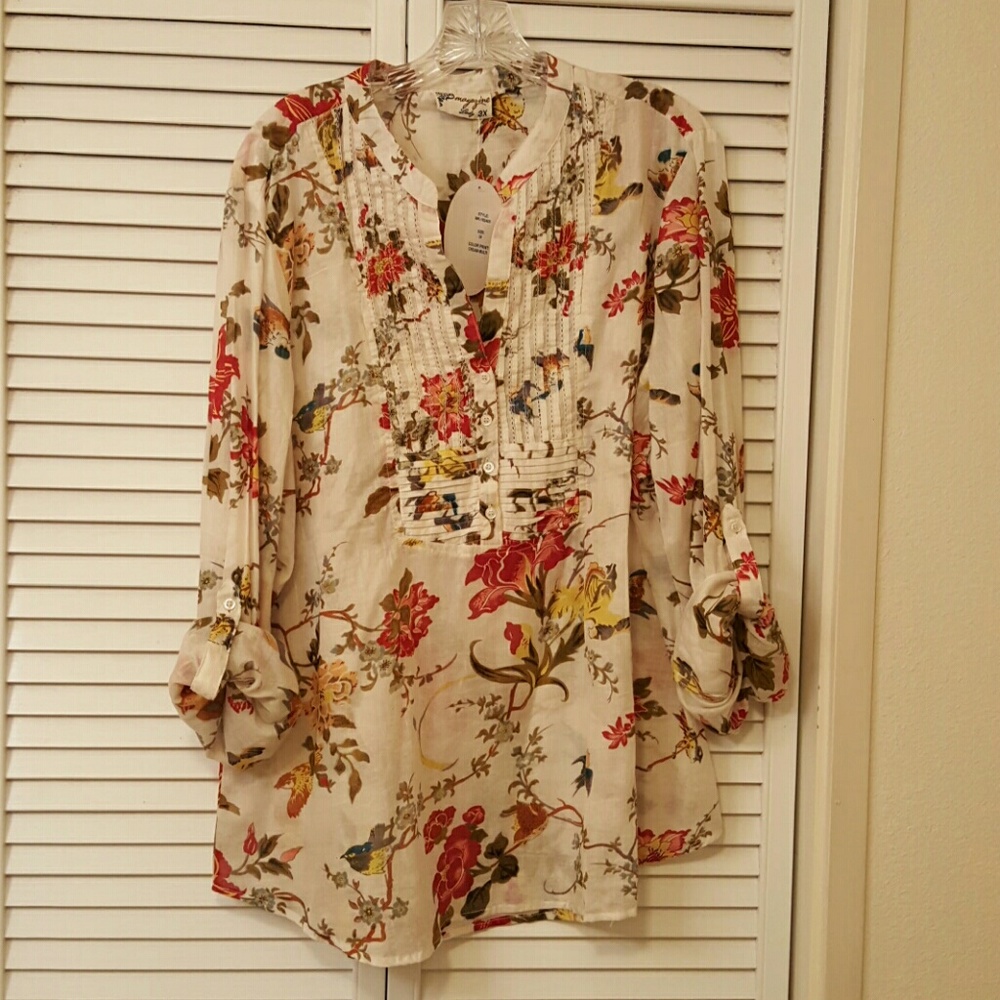 Floral Tunic Top