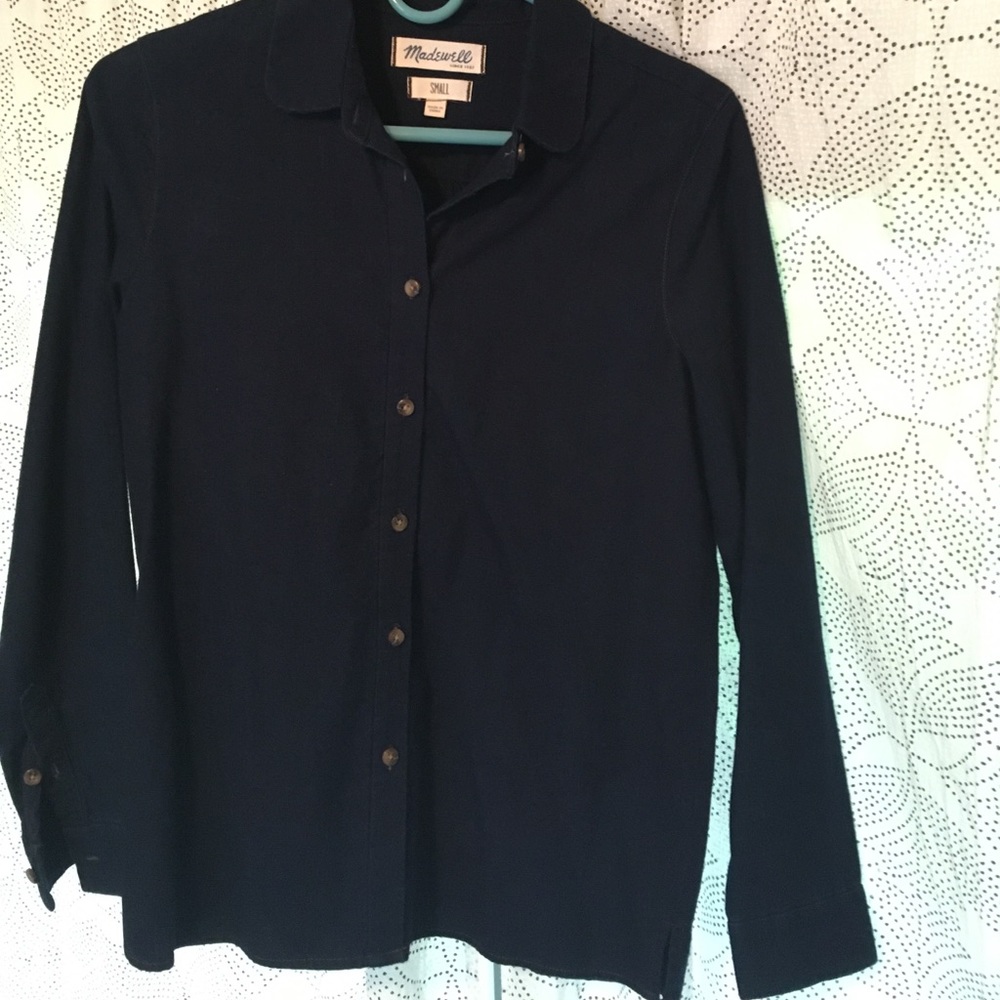 Madewell denim button up