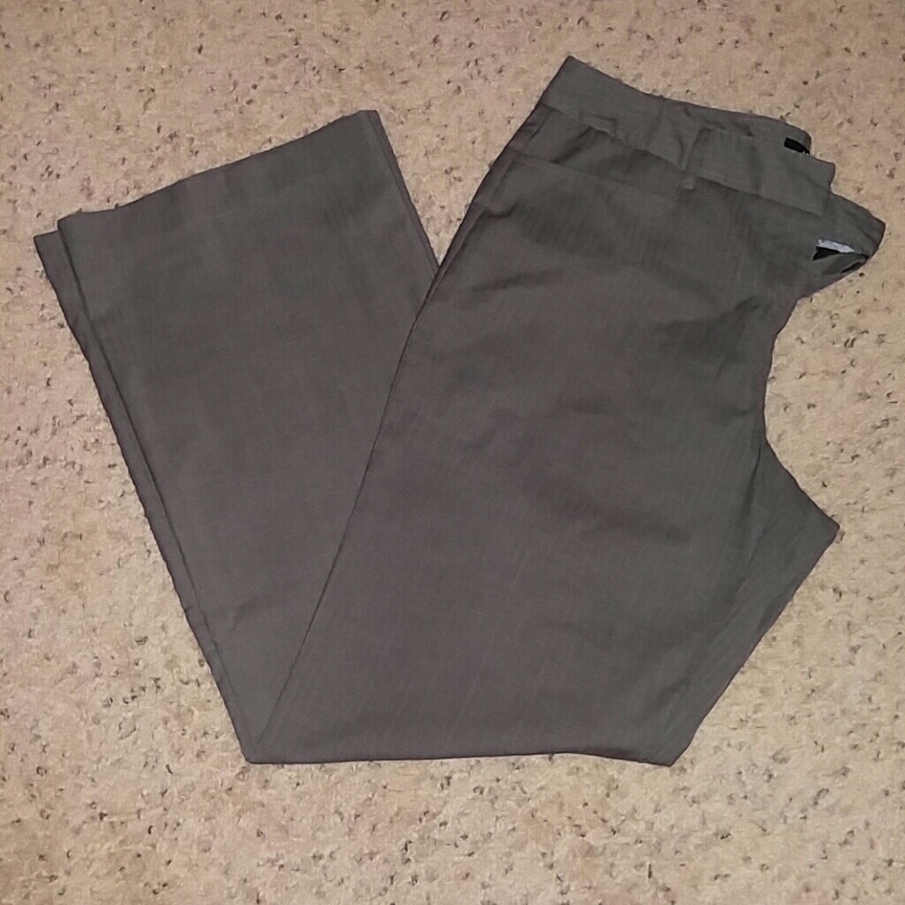 Apt 9 Modern Fit Grey Pinstripe Slacks