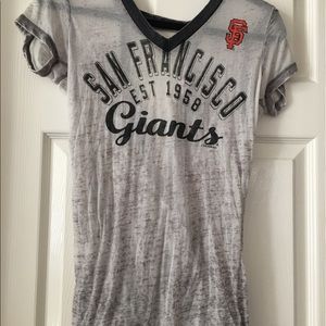Sexy open back Giants tee