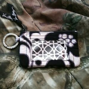 Vera Bradley ID holder key chain