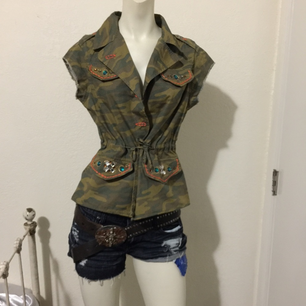 Victoria Secret military jacket
